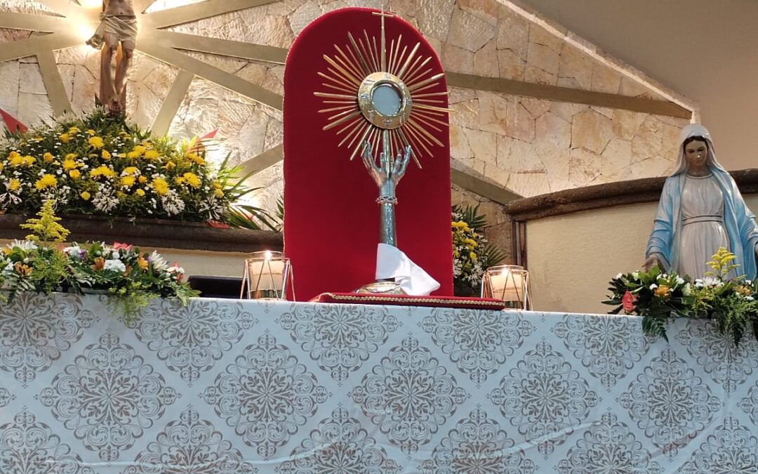 5to día de la Novena del Sagrado Corazón y final de las 40 Horas de Adoración