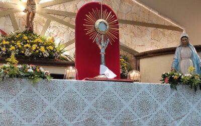 5to día de la Novena del Sagrado Corazón y final de las 40 Horas de Adoración