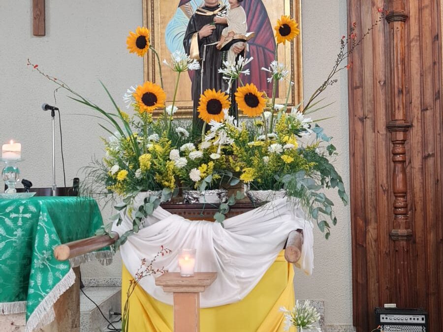 Celebración del 6to día de la novena de San Antonio de Padua